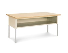 72-inch Wide Standard Table with Shelf