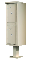 Outdoor Pedestal Lockers for Apartments