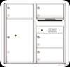 Versatile ™ 4C Mailbox – 8-Doors High – 4 Tenant Mailboxes