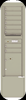 4C15S-08-D 4C Horizontal Depot Mailbox Postal Grey