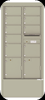 4C16D-09-D 4C Horizontal Depot Mailbox Postal Grey