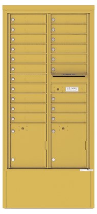 16-High 4C Horizontal Depot Mailboxes