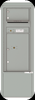 4CADS-01-D 4C Horizontal Depot Mailbox Silver Speck