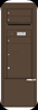 4CADS-03-D 4C Horizontal Depot Mailbox Antique Bronze