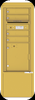 4CADS-04-D 4C Horizontal Depot Mailbox Gold Speck