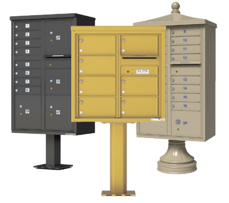 Apartment mailboxes for complexes