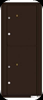 4C11S-2P Eleven Door High Two Parcel Locker 4C Mailbox Dark Bronze