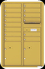 Gold Speck 4C13D-14 Thirteen Door High Fourteen Tenant 4C Mailbox
