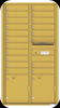 Gold Speck 4C16D-19 Florence Horizontal Wall Mounted 4C USPS Approved Mailbox