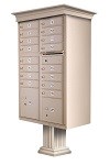 Classic Style Decorative Cluster Box Unit Mailboxes