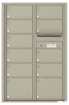 Versatile ™ 4C Mailbox – 13-Doors High – 11 Mailboxes (Private Use)