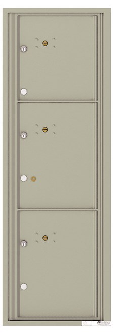 Versatile ™ 4C Mailbox – 14-Doors High – 3 Parcel Lockers