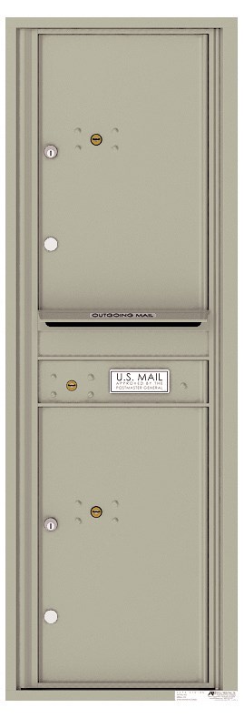 Versatile ™ 4C Mailbox – 14-Doors High – 2 Parcel Lockers