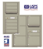 USPS Approved Indoor 4C Horizontal Mailboxes