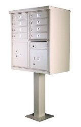 USPS Approved 8 Door Cluster Mailbox