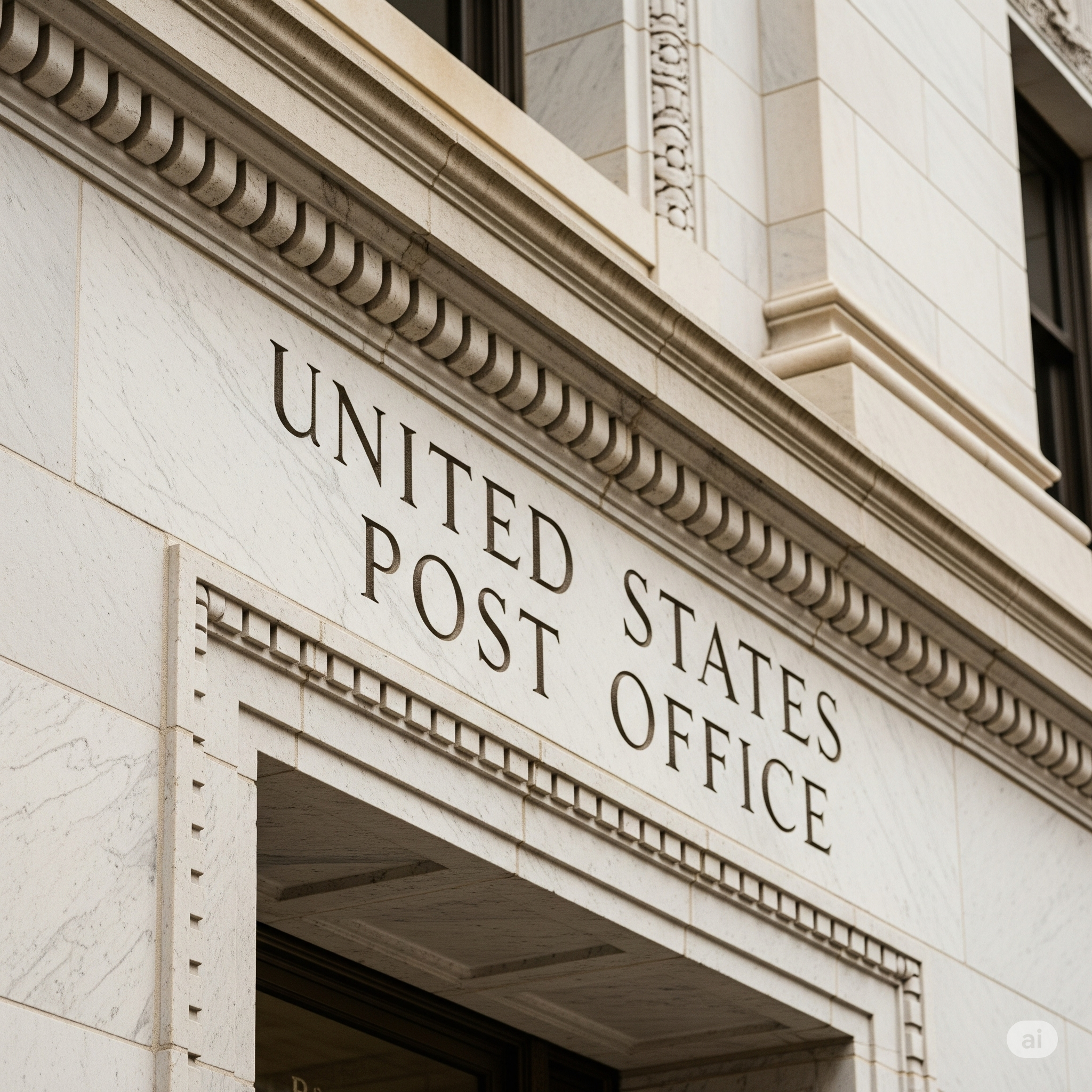 A USPS building