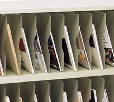 Additional Shelves for Vertical Mail Sorters - 13 ½”W x 12 ¼”D