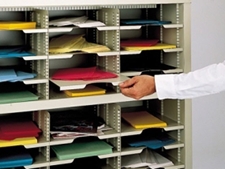 Mail Sorter Shelf - 11 1/2"W x 12 1/4"D