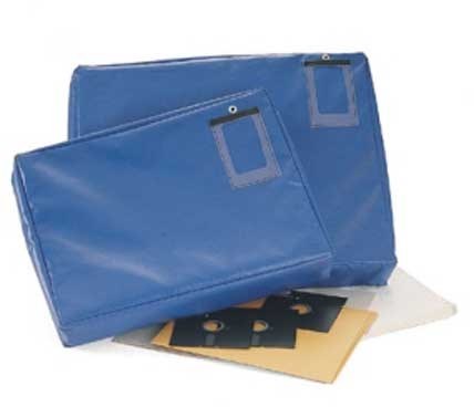 Medium Size - Extra Capacity Courier Pouch - 14"H x 3"D x 18"L