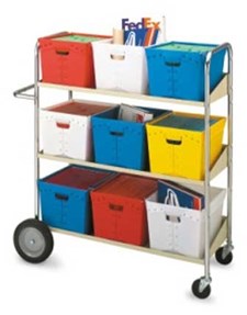 US Mail Supply offers high-quality mobile mail tote carts for your office Mobile Mail Tote Carts