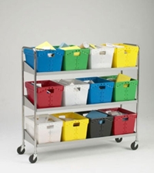 mail distribution cart #B165