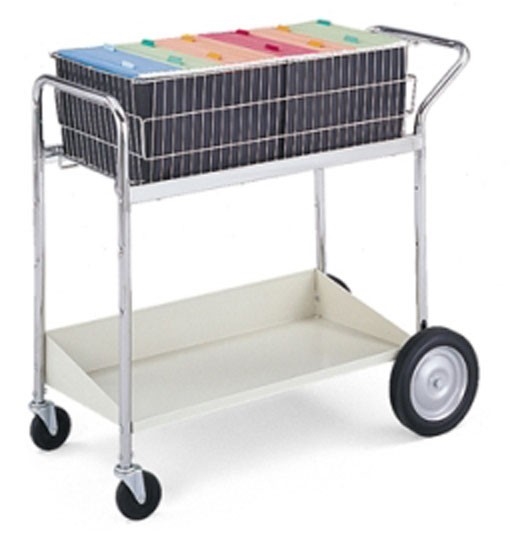 Medium Basket With Grey Lower Shelf