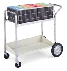 Medium Basket With Grey Lower Shelf