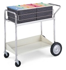mail tray cart