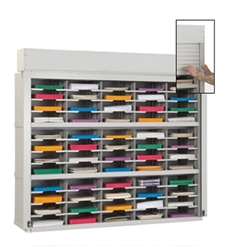60 Pocket 60-inch Wide Security Mail Sorter