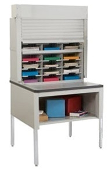 24 Pocket 36-inch Wide Security Mail Sorter