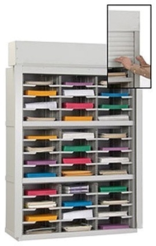 36 Pocket 36-inch Wide Security Mail Sorter