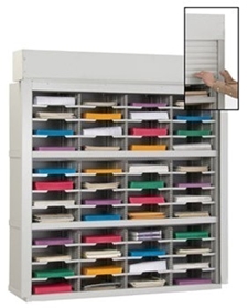48 Pocket 48-inch Wide Security Mail Sorter