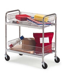 Medium Wire Parcel Mail Cart