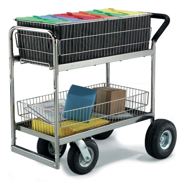 Check out our vast variety of mail distribution carts Mobile Mail Cart