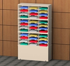 36" Wide Standalone Mail Sorter - 36 Pockets (11 1/2"W)