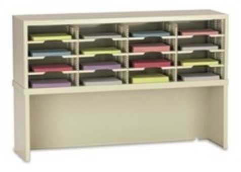 48in Wide Mail Sorter 16 Pockets With Riser Py716 Usps 48in Wide Mail Sorter 16 Pockets With Riser Py716