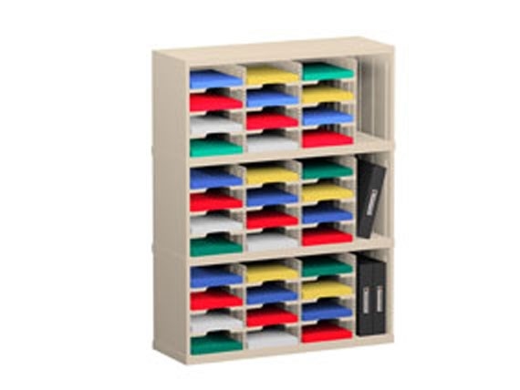 36” Wide Mail Sorters – 36 Pockets (9 1/2"W x 12 3/4"D)