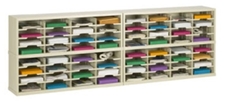 96” Wide Mail Sorter – 64 Pockets (11 1/2"W)