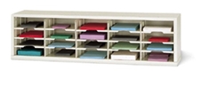 60” Wide Mail Sorter – 20 Pockets (11 1/2"W)