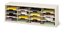 48” Wide Mail Sorter – 16 Pockets (11 1/2"W)