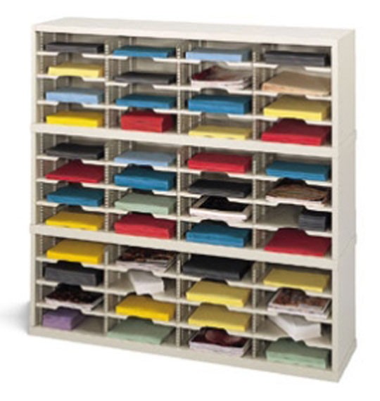 48in Wide Mail Sorter 48 Pockets PY712 USPS Mail Sorter Mail