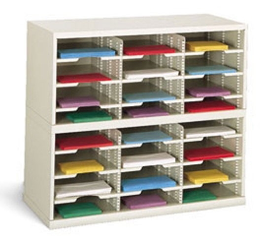 36” Wide Mail Sorters – 24 Pockets (11 1/2"W)