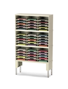 36”W Mail Sorter – 45 Pockets (11 1/2"W) w/Riser