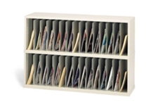 48”W Vertical Mail Sorter – 30 Pockets (3"W)