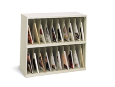 36”W Vertical Mail Sorter – 20 Pockets (3"W)