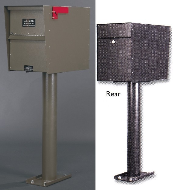 Standard Letter Locker Mailbox Rear Access Us Mail Supply Americas Standard Letter Locker Mailbox Rear Access