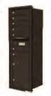 USPS Delivery 4C Horizontal Mailbox Dark Bronze