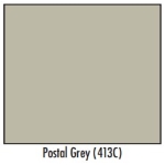 Postal Gray 4C Mailbox Finish Color