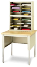 Desktop Metal Mail Organizers