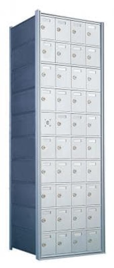 40 Door Commercial Horizontal Mailboxes